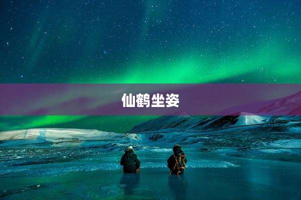 仙鹤坐姿