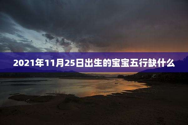 2021年11月25日出生的宝宝五行缺什么