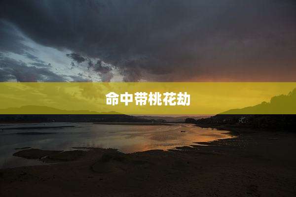 命中带桃花劫