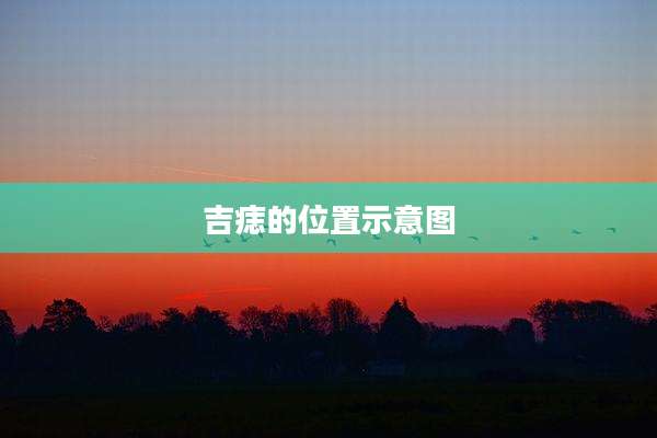 吉痣的位置示意图
