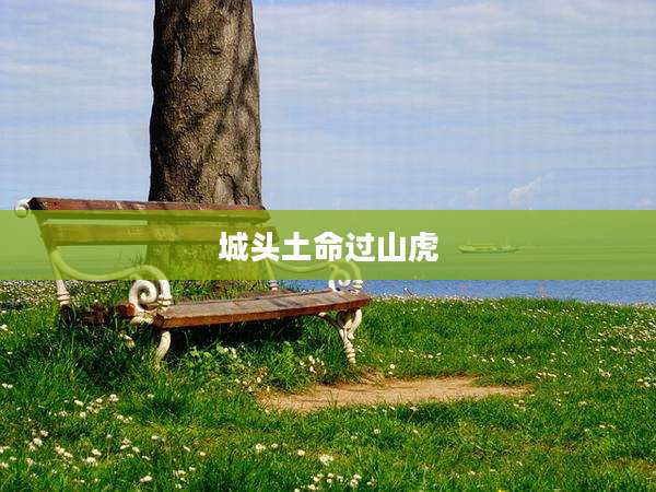 城头土命过山虎