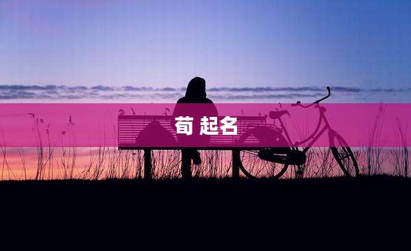 荀 起名