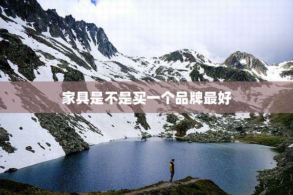 家具是不是买一个品牌最好