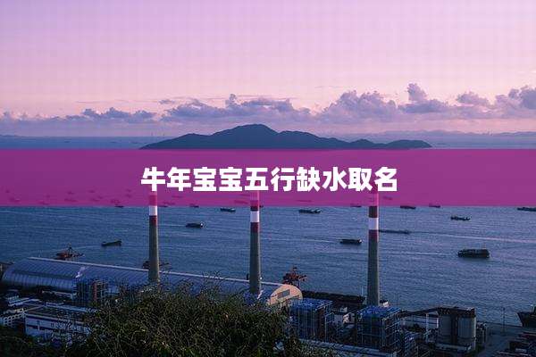 牛年宝宝五行缺水取名