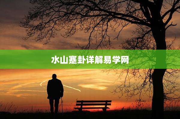 水山蹇卦详解易学网