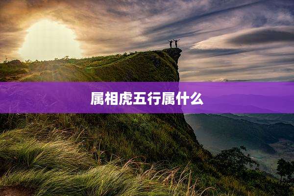 属相虎五行属什么