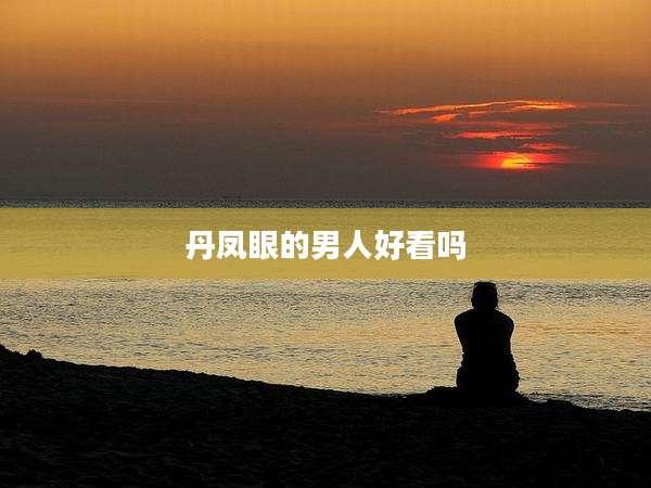 丹凤眼的男人好看吗