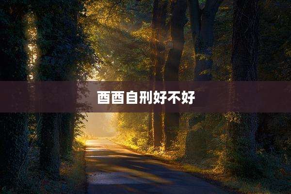 酉酉自刑好不好
