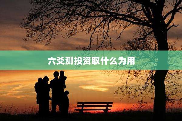 六爻测投资取什么为用