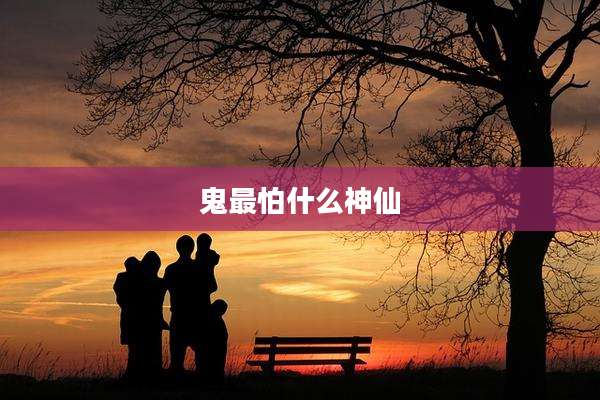 鬼最怕什么神仙