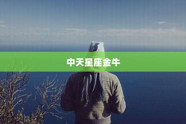 中天星座金牛