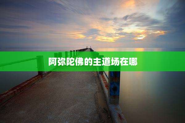 阿弥陀佛的主道场在哪