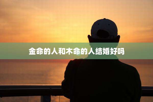 金命的人和木命的人结婚好吗