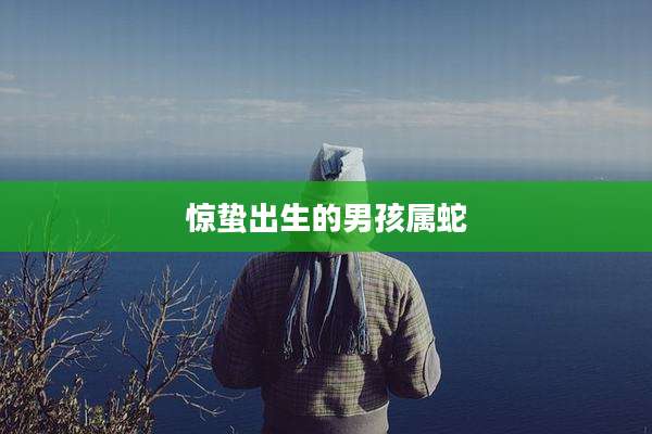 惊蛰出生的男孩属蛇