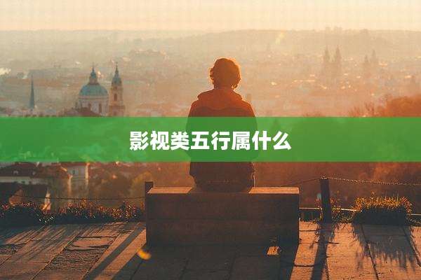 影视类五行属什么