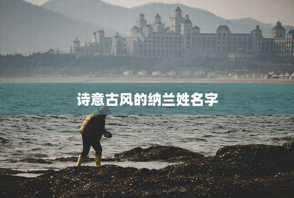 诗意古风的纳兰姓名字