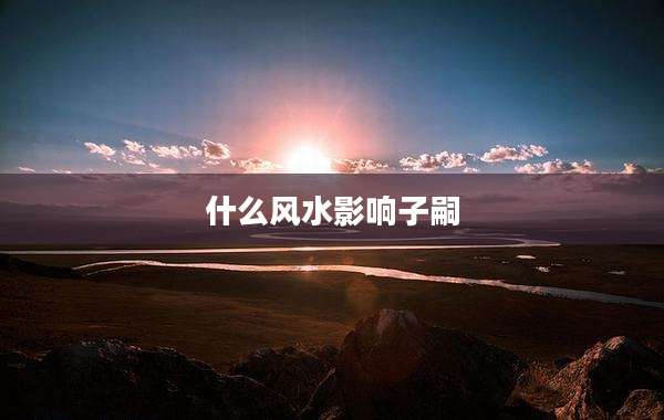 什么风水影响子嗣
