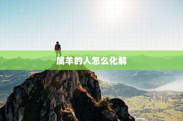 属羊的人怎么化解