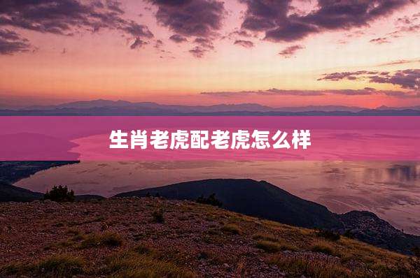 生肖老虎配老虎怎么样