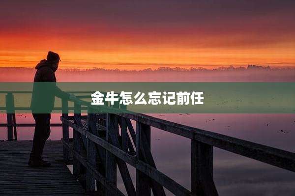 金牛怎么忘记前任