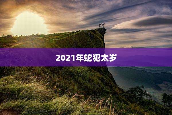 2021年蛇犯太岁