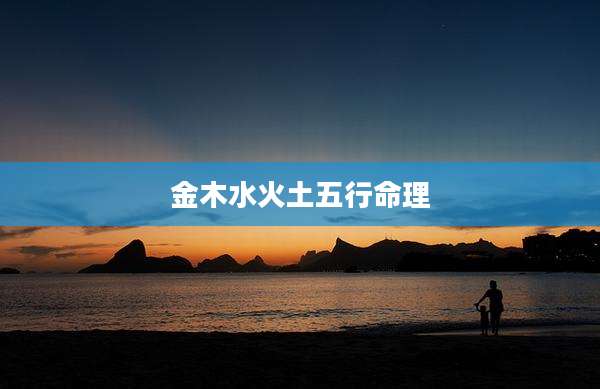 金木水火土五行命理