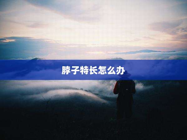脖子特长怎么办