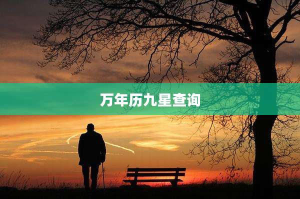 万年历九星查询