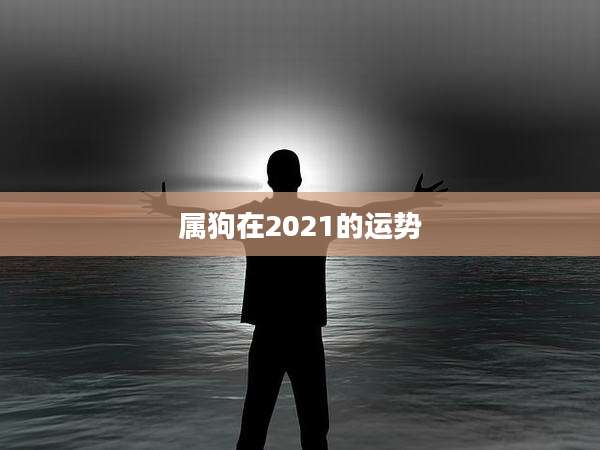 属狗在2021的运势