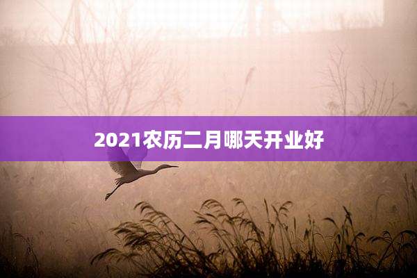 2021农历二月哪天开业好