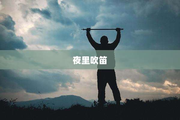夜里吹笛