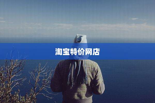 淘宝特价网店