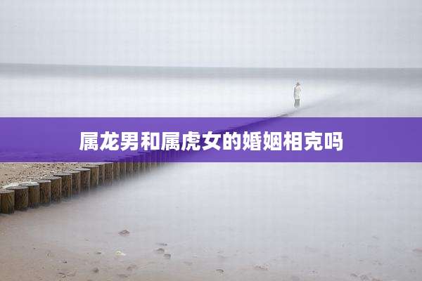 属龙男和属虎女的婚姻相克吗
