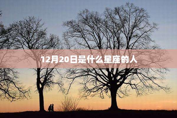 12月20日是什么星座的人