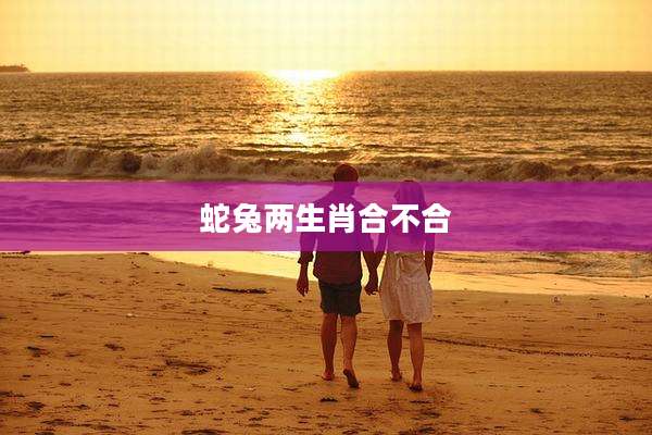 蛇兔两生肖合不合