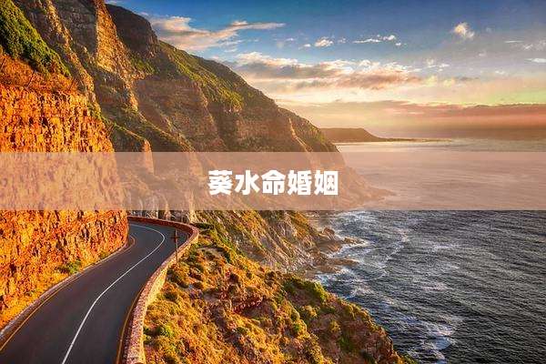 葵水命婚姻