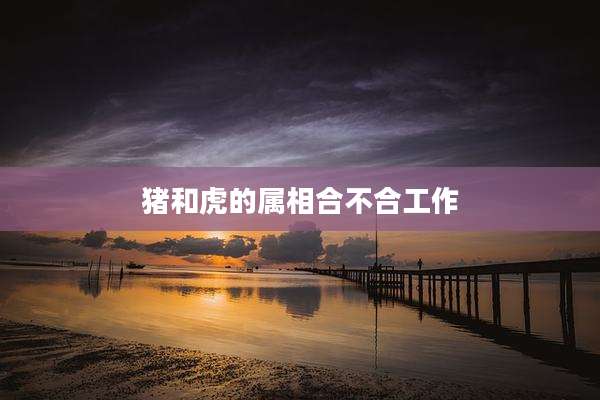 猪和虎的属相合不合工作