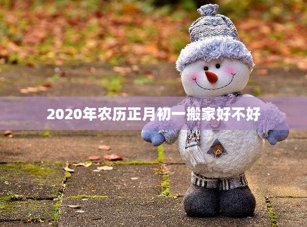 2020年农历正月初一搬家好不好