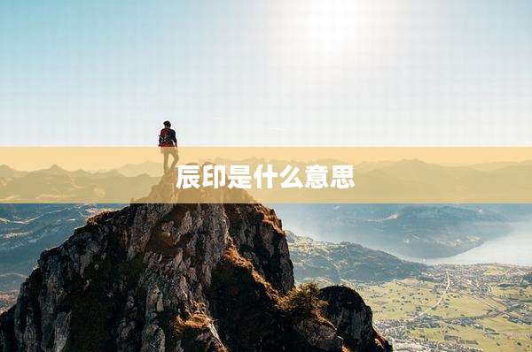 辰印是什么意思