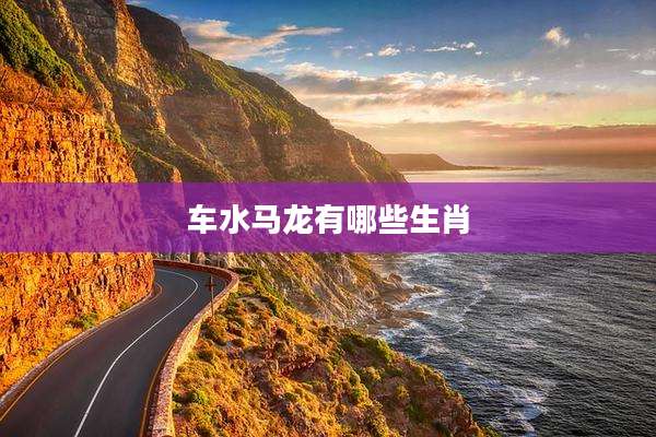 车水马龙有哪些生肖
