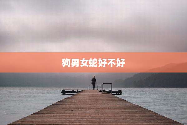 狗男女蛇好不好