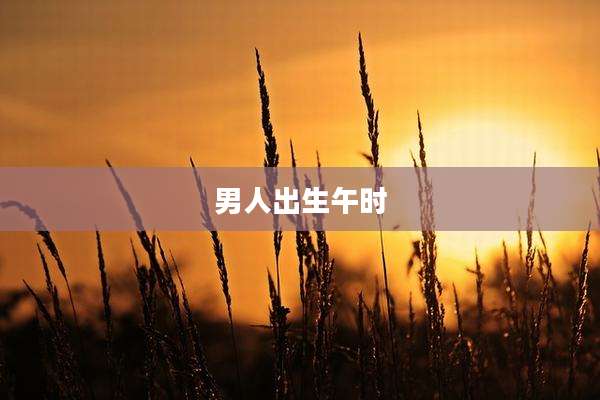 男人出生午时