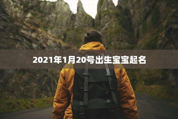 2021年1月20号出生宝宝起名