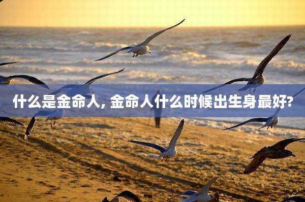 什么是金命人, 金命人什么时候出生身最好?