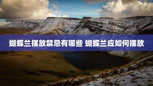蝴蝶兰摆放禁忌有哪些 蝴蝶兰应如何摆放