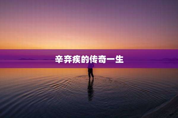 辛弃疾的传奇一生