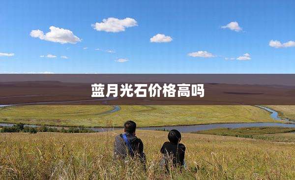蓝月光石价格高吗