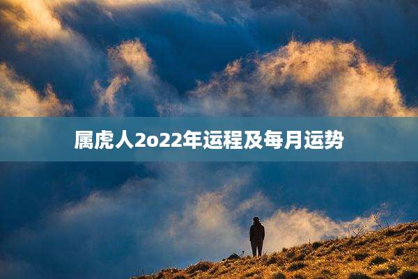属虎人2o22年运程及每月运势