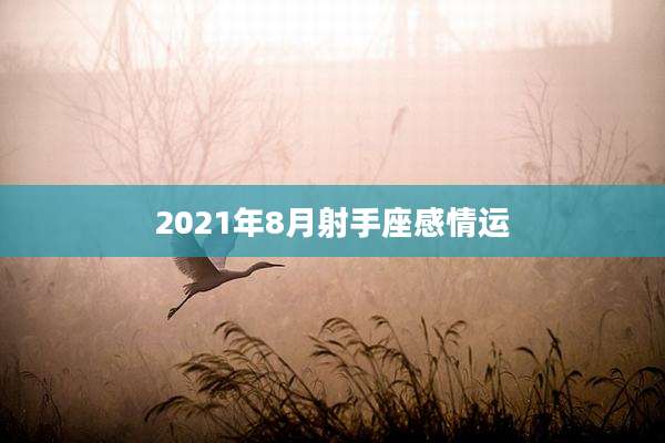 2021年8月射手座感情运