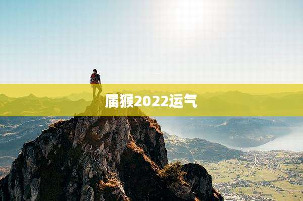 属猴2022运气
